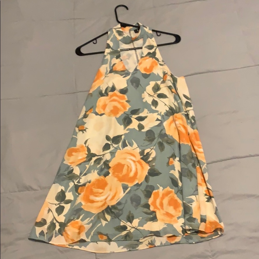 Lulus size S, only worn once open neck dress.